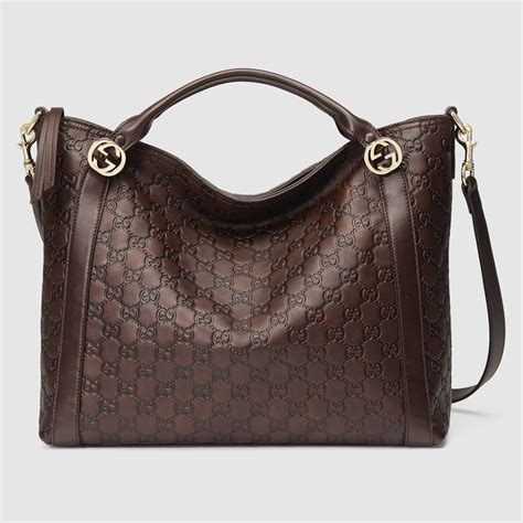 gucci brown leather bag fringe|brown leather Gucci handbags sale.